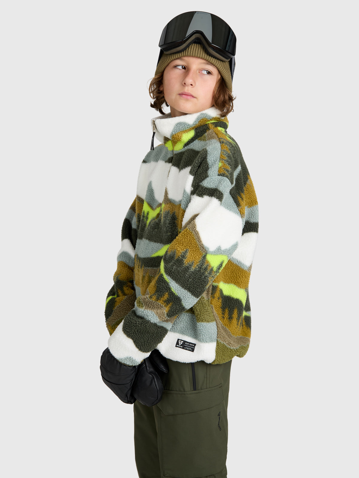 brunotti-reggios-jungen-urban-fleece-dusky-green-polyester image 3