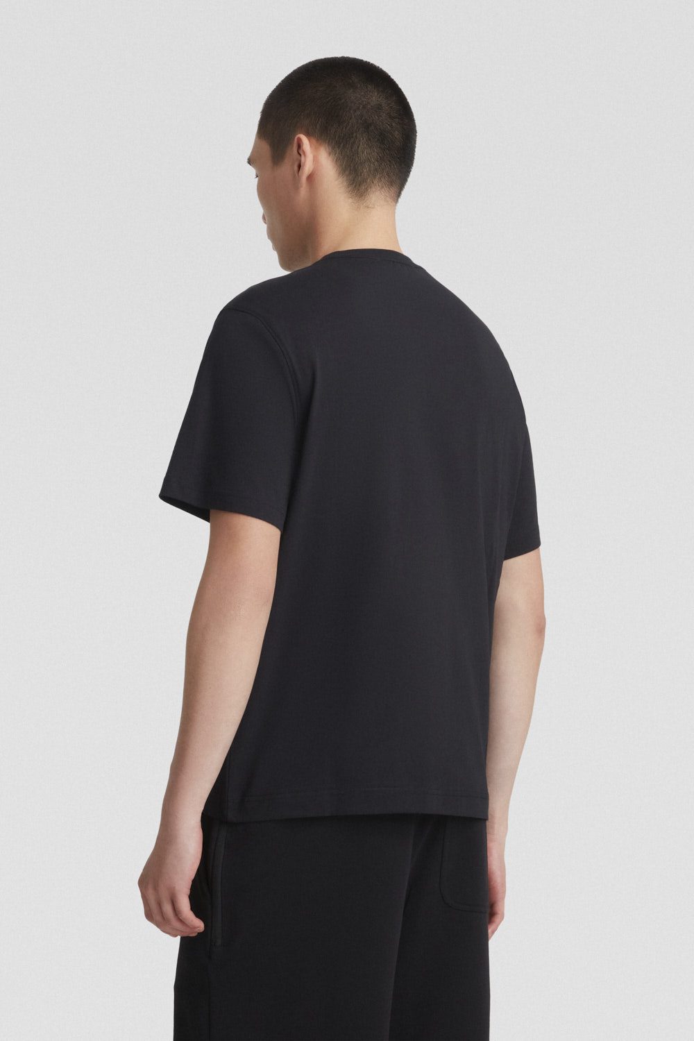 ciesse-outdoor-t-shirt-baumwolle-schwarz-rundhals image 4