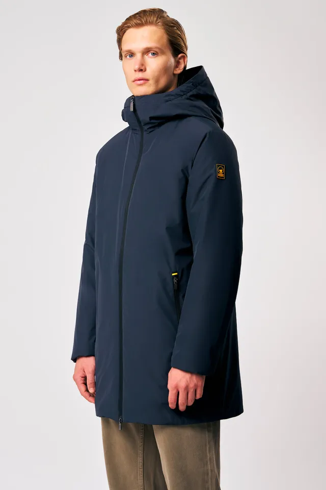 ciesse-outdoor-gunbu-winterjacke-herren-blau-lang-kapuze image 1