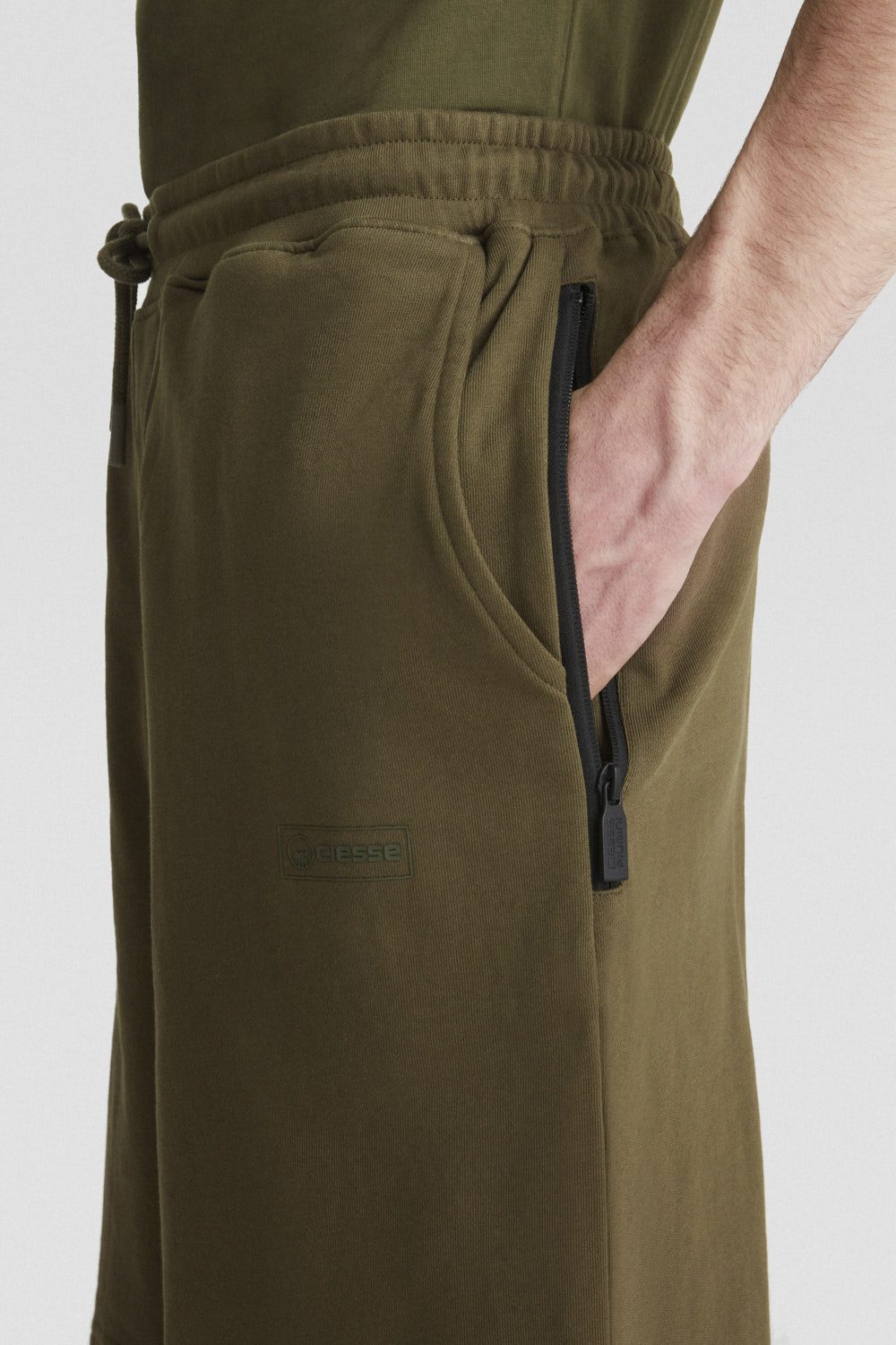 ciesse-outdoor-pantaloni-shorts-baumwolle-gr-n-kordelzug image 3