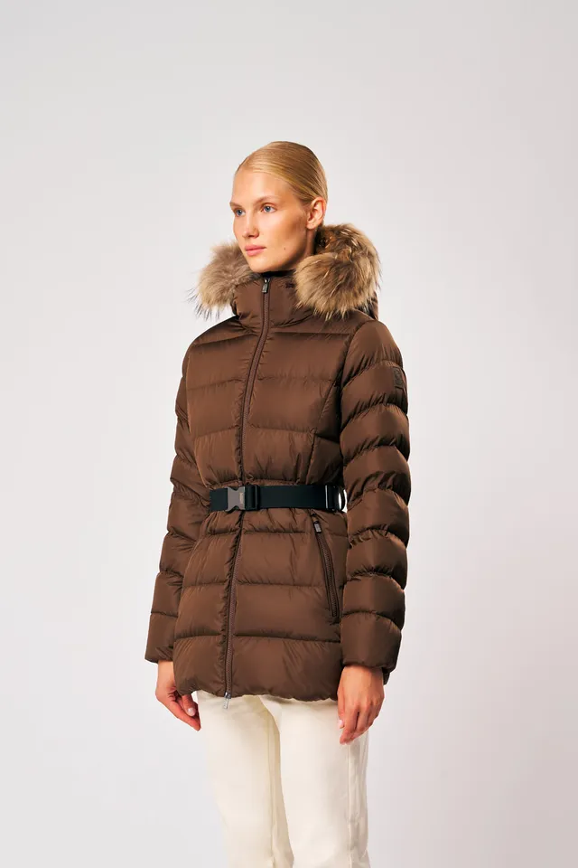 ciesse-outdoor-rosalia-real-fur-winterjacke-braun-damen image 1