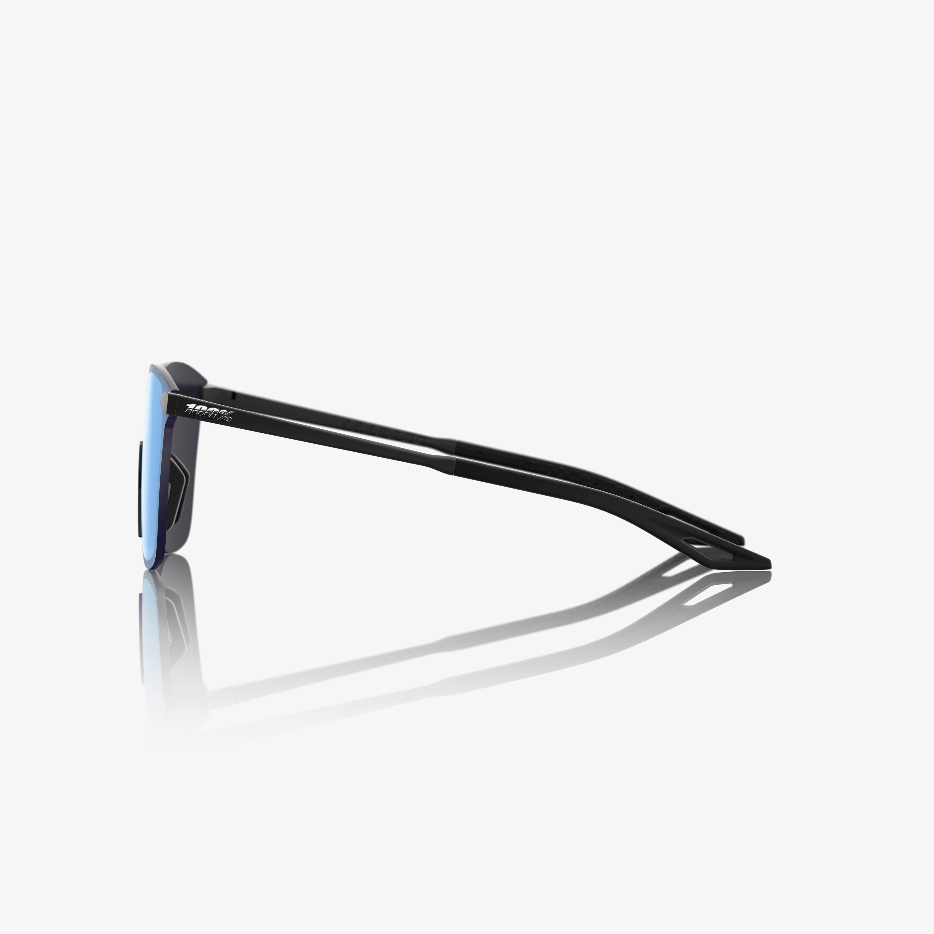 100-legere-square-sonnenbrille-black-hiper-blue-mirror image 3