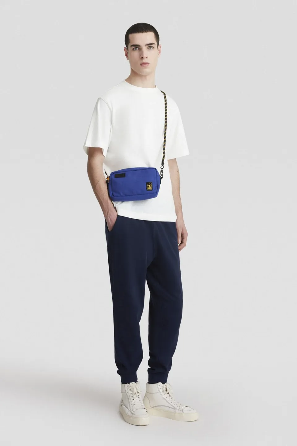 ciesse-outdoor-pantaloni-jogginghose-herren-blau-baumwolle image 1