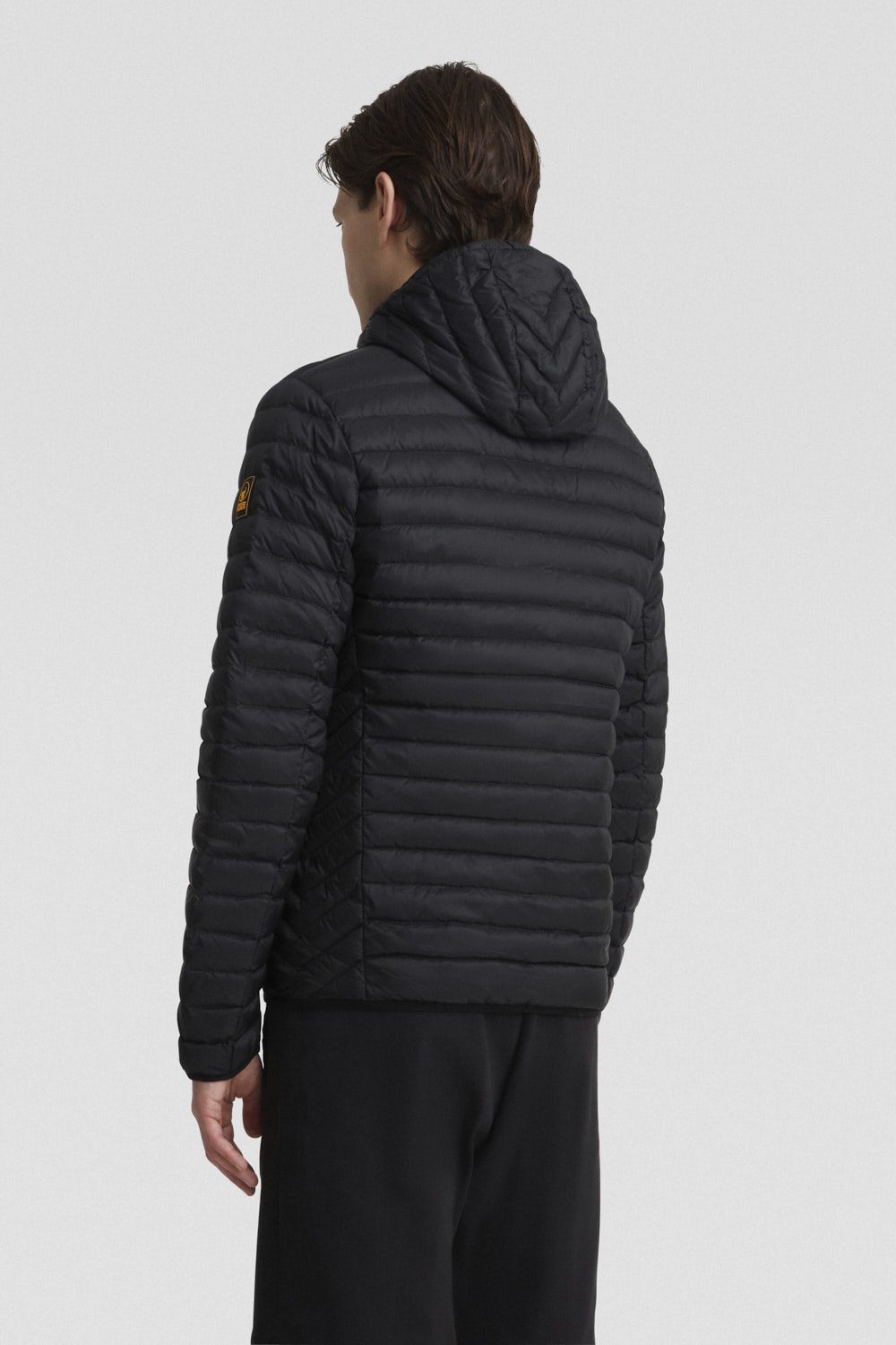 ciesse-outdoor-piumini-daunenjacke-schwarz-kapuze-matt-800-fp image 4