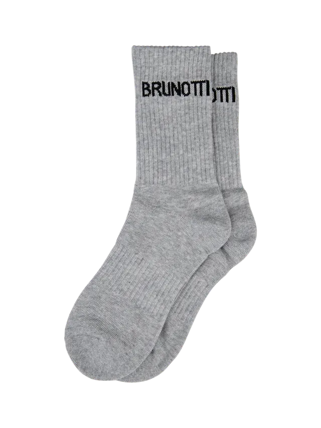 brunotti-uni-sportsocken-3-pack-hellgrau-baumwolle image 1