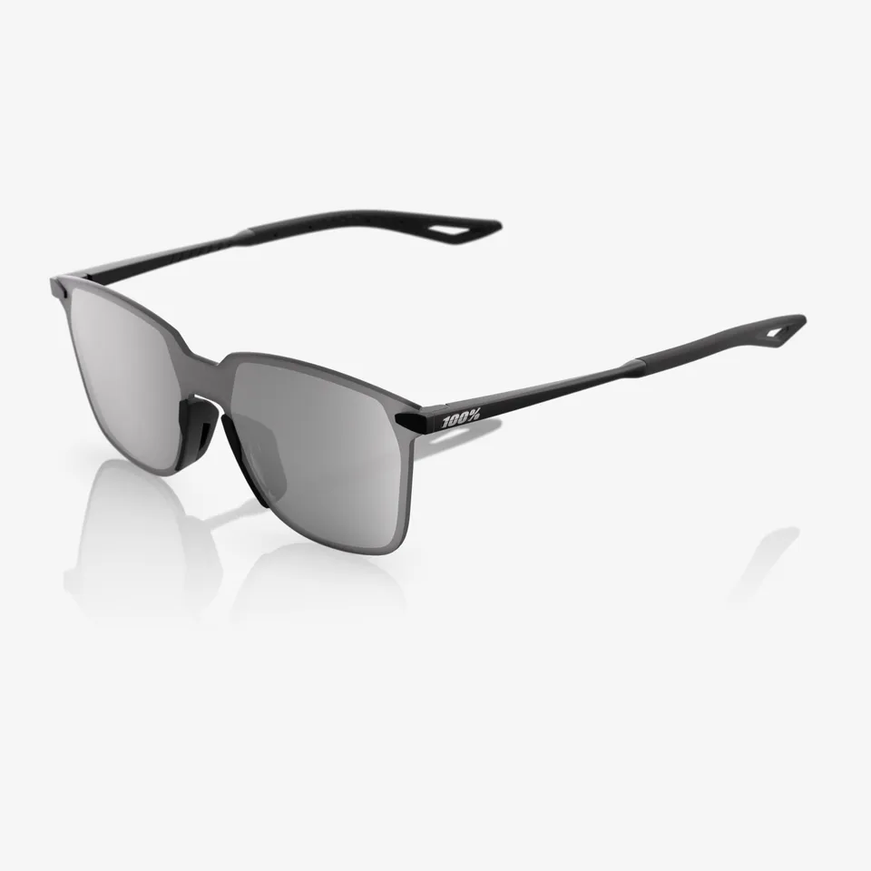 100-legere-square-sonnenbrille-matt-schwarz-silver image 1