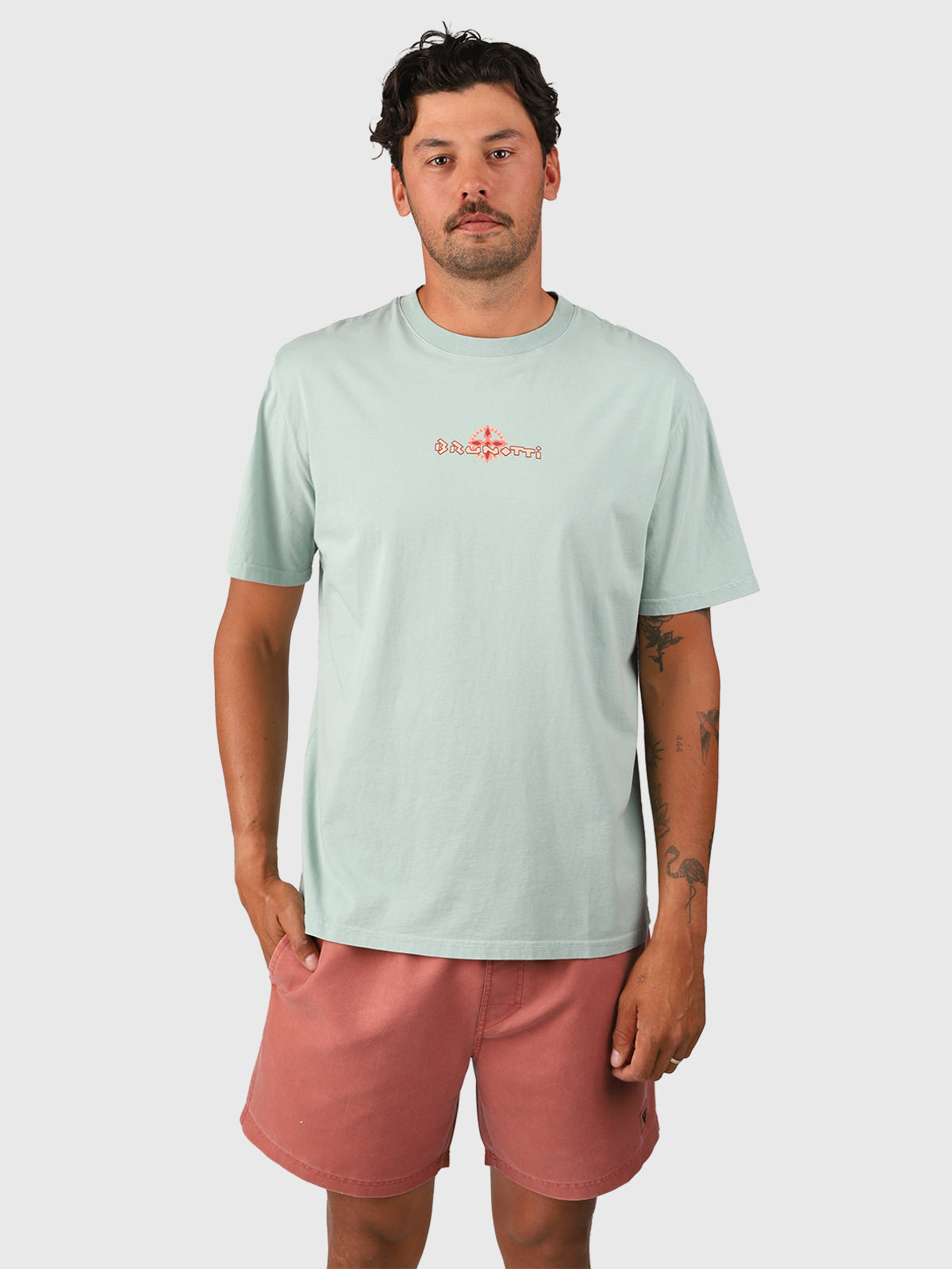 brunotti-rewind-herren-t-shirt-flaschengr-n image 4