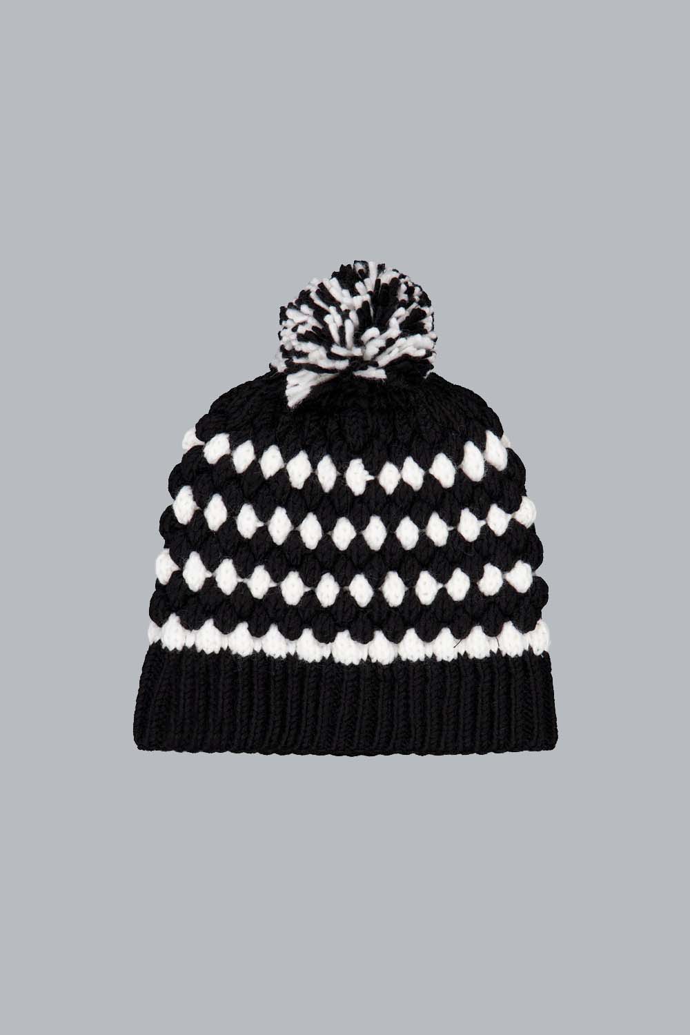 ciesse-outdoor-lassy-strickm-tze-mit-bommel-acryl-unisex image 2