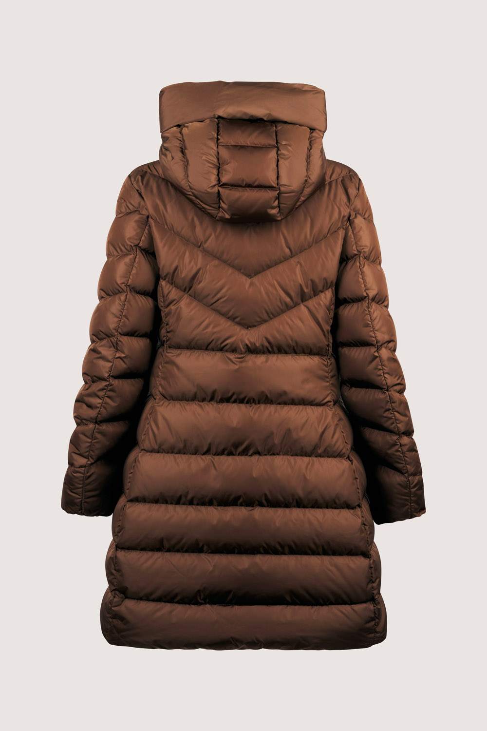 ciesse-outdoor-rebecca-daunenmantel-damen-braun-lang image 6