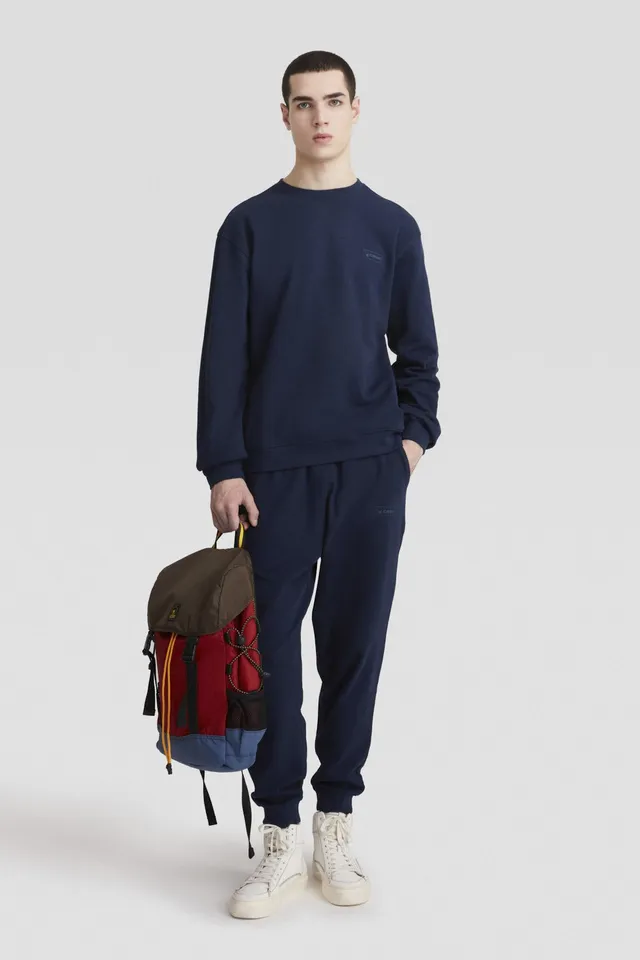 ciesse-outdoor-felpe-sweatshirt-blau-rundhals-baumwolle-2 image 1