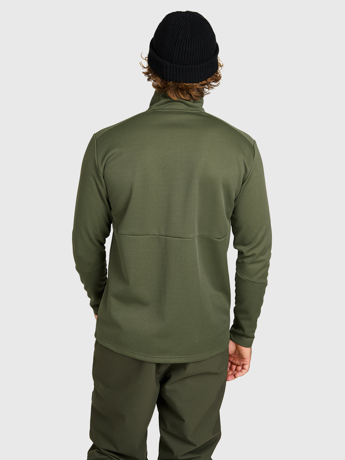 brunotti-amatti-snow-fleece-fleecejacke-herren-deep-green image 2