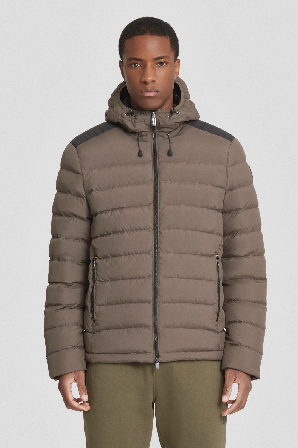 ciesse-outdoor-piumini-daunenjacke-braun-kurz-kapuze image 2