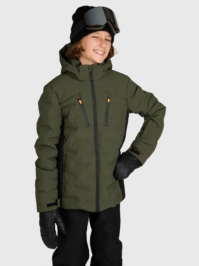 brunotti-sinclairy-jungen-skijacke-deep-green-10k-isoliert image 1