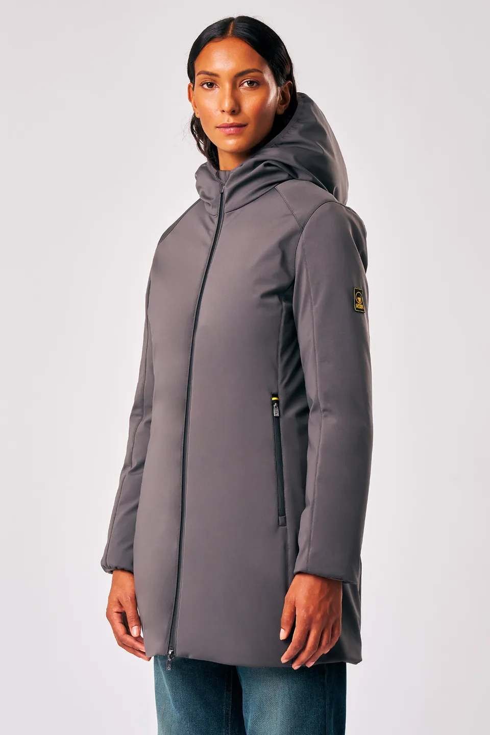 ciesse-outdoor-ysabel-3-0-softshelljacke-damen-grau-lang image 1
