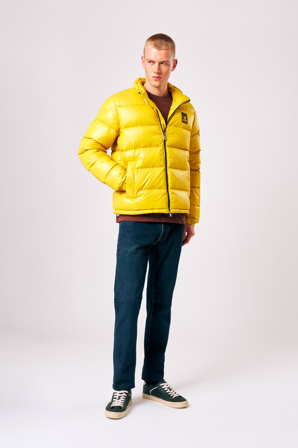 ciesse-outdoor-omar-daunenjacke-gelb-herren-echt-daune image 1
