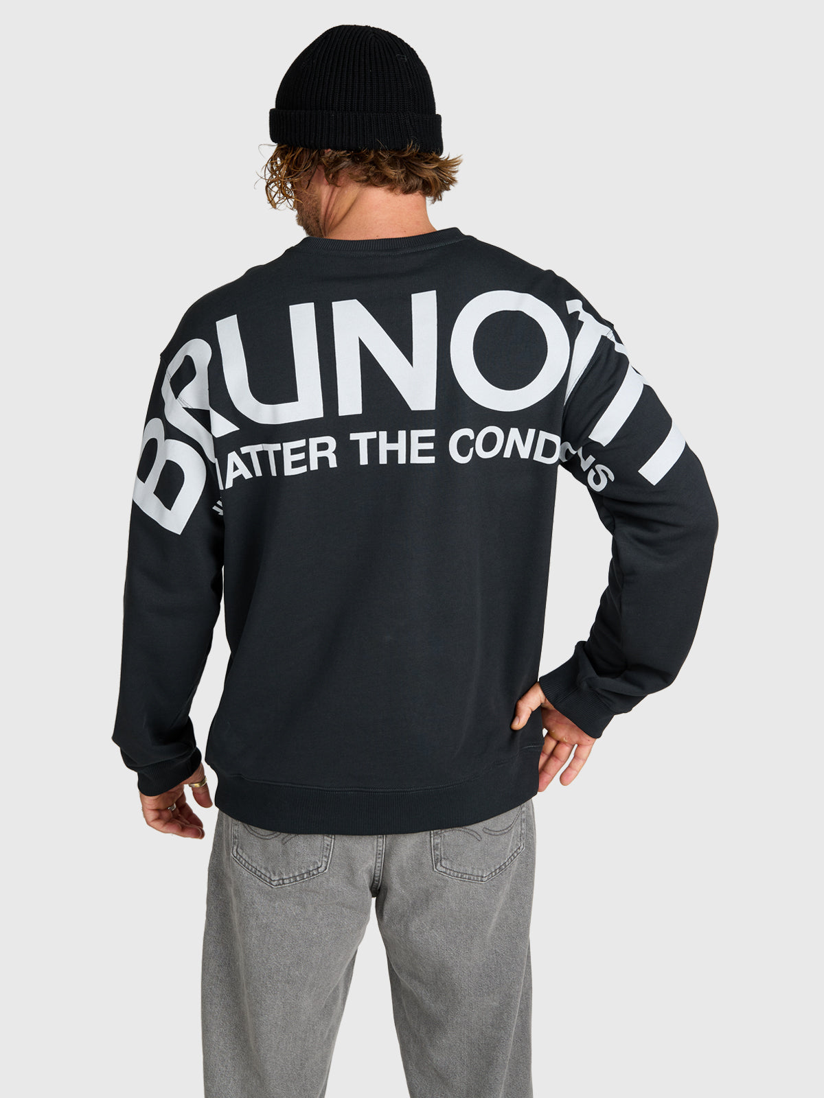 brunotti-nessor-pullover-schwarz-baumwolle-relaxed image 1