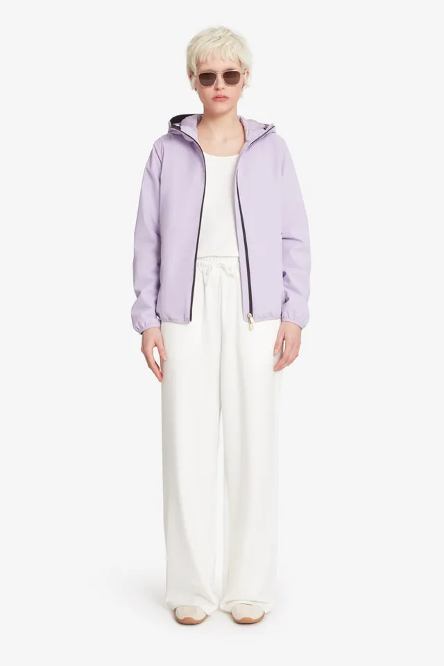 ciesse-liana-bergangsjacke-lila-damen-mit-kapuze image 1