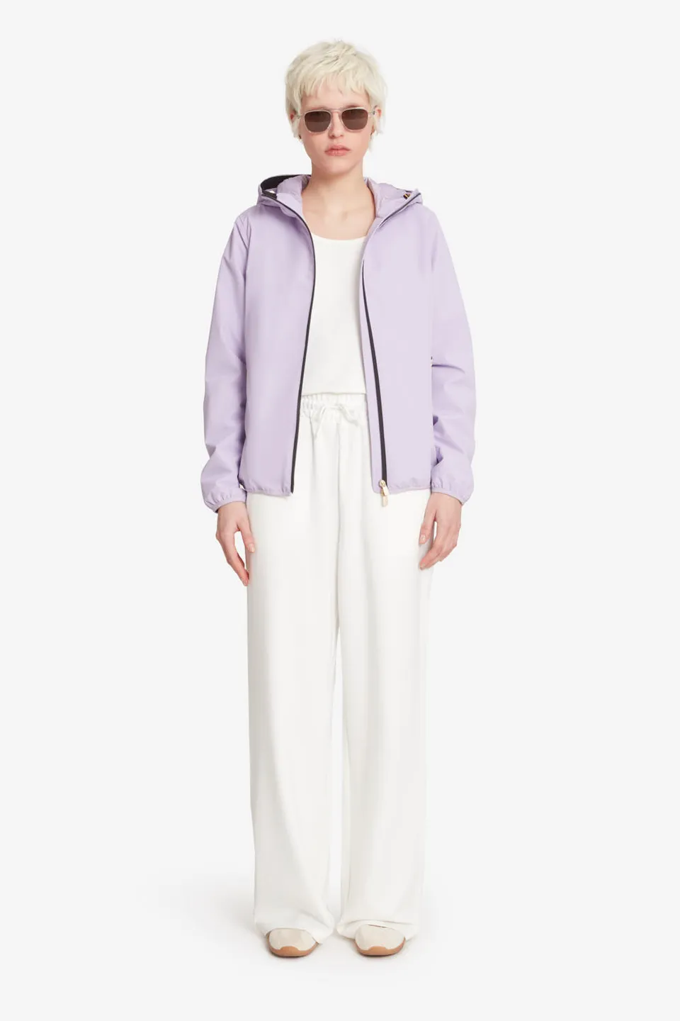 ciesse-liana-bergangsjacke-lila-damen-mit-kapuze image 1