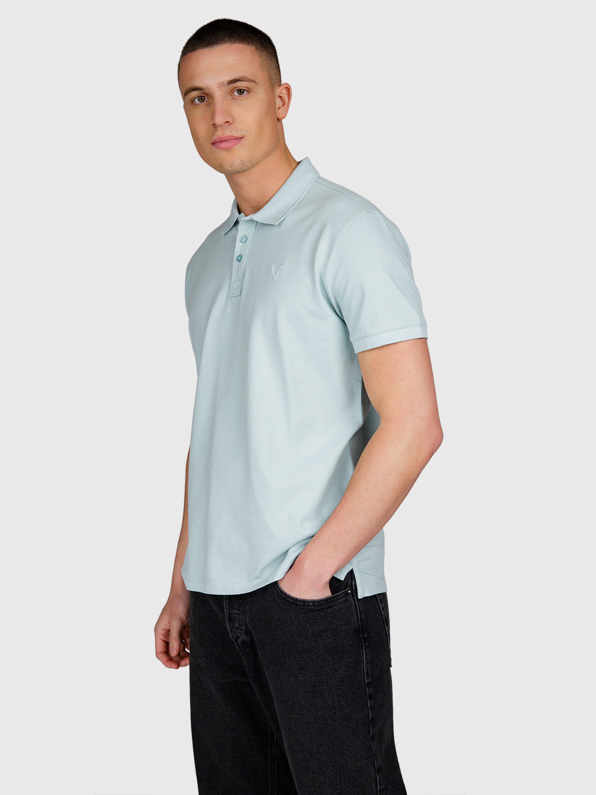 brunotti-tavico-herren-polo-shirt-mist-piqu-baumwolle image 4