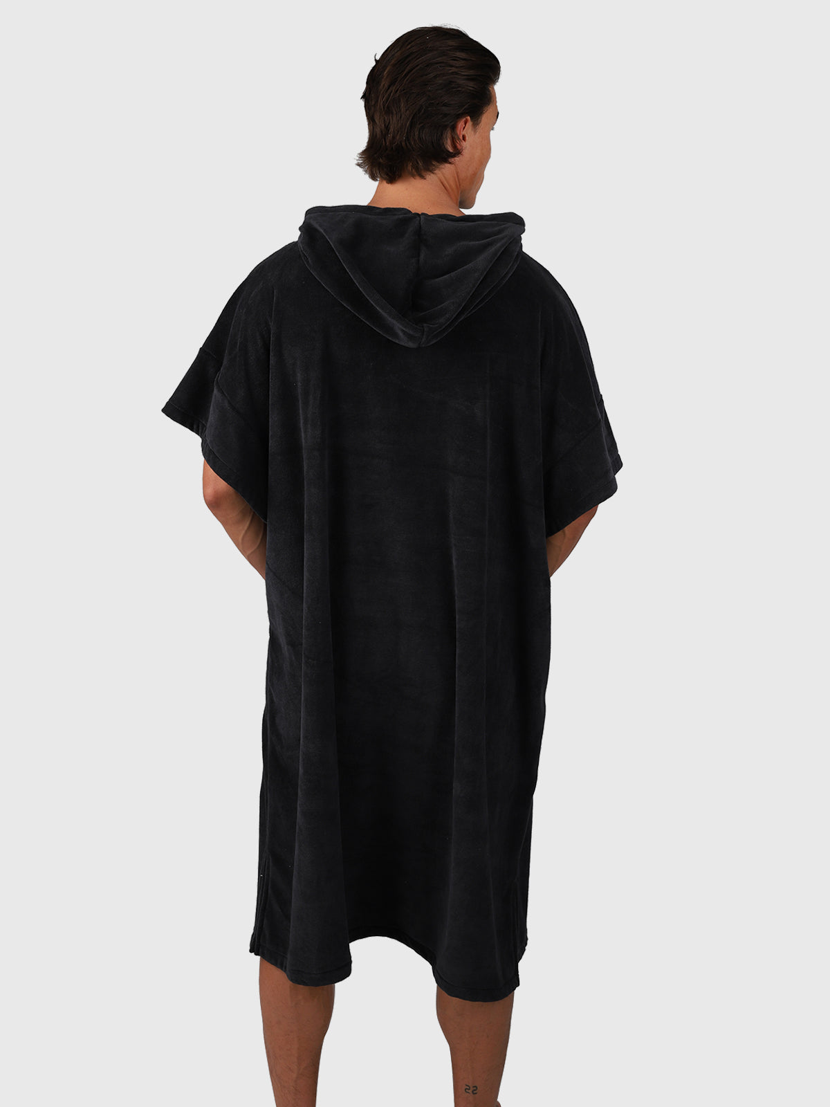 brunotti-poncho-solid-poncho-herren-badeponcho-schwarz image 2