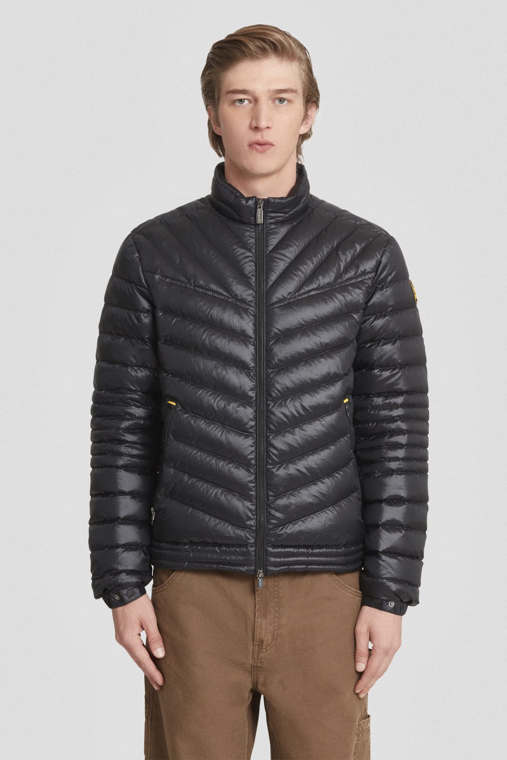 ciesse-piumini-biker-daunenjacke-schwarz-800fp image 2