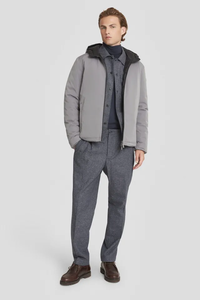 ciesse-piumini-daunenjacke-kurz-grau-reversibel image 1