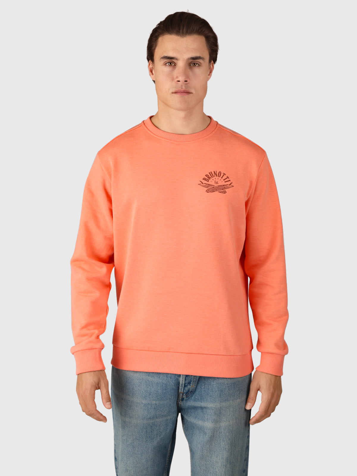 brunotti-naval-herren-pullover-melon-rundhals image 4