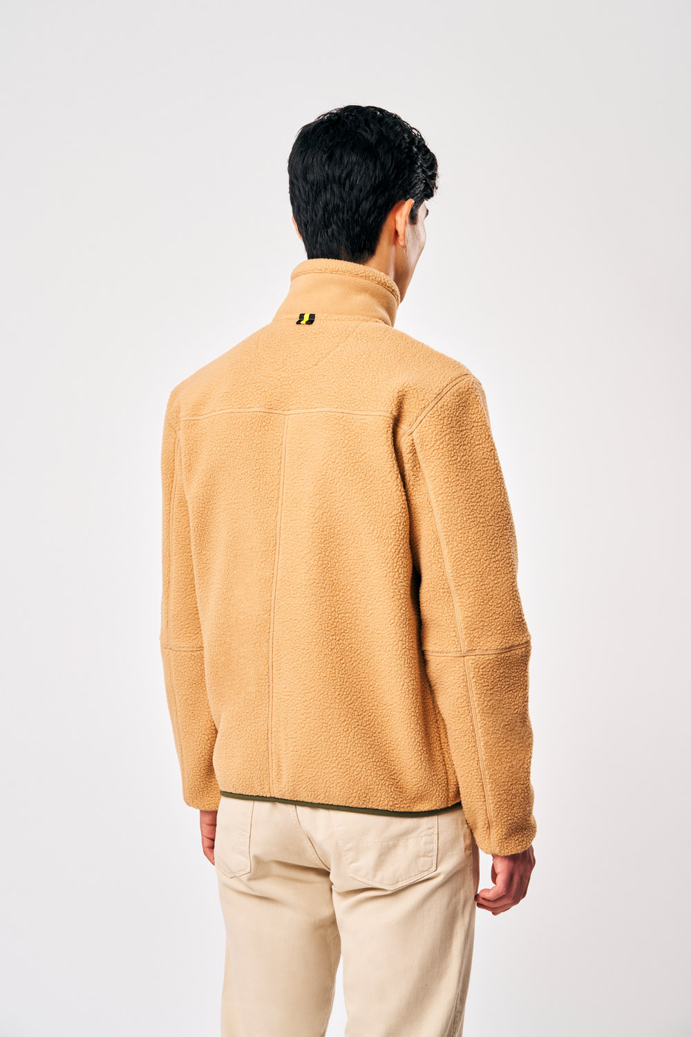 ciesse-outdoor-lionel-teddyjacke-beige-full-zip-herren image 5