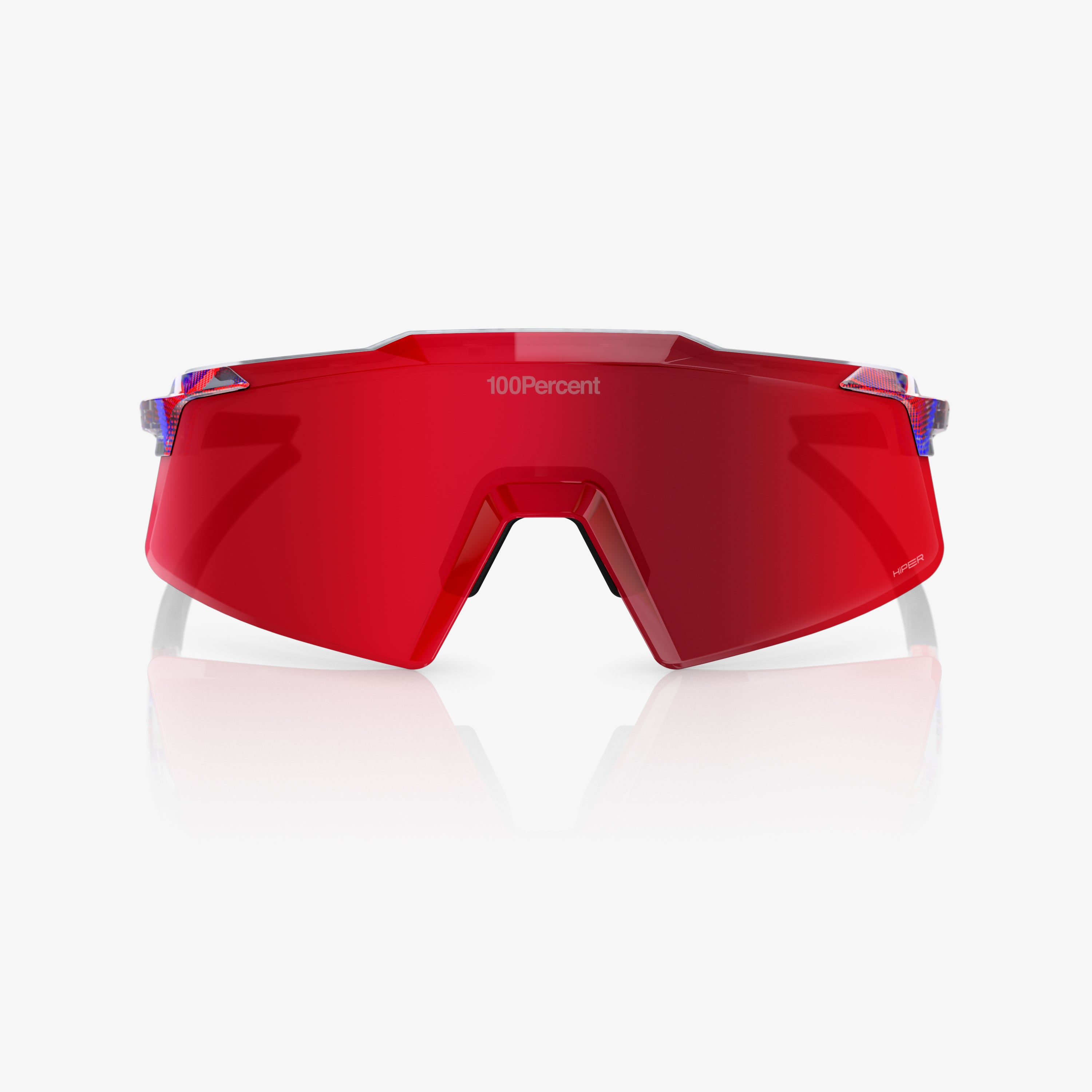 100-aerocraft-le-fdj-sonnenbrille-translucent-red-blue-hiper image 2