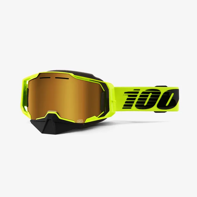 100-armega-snowmobile-neon-yellow-skibrille-yellow image 1