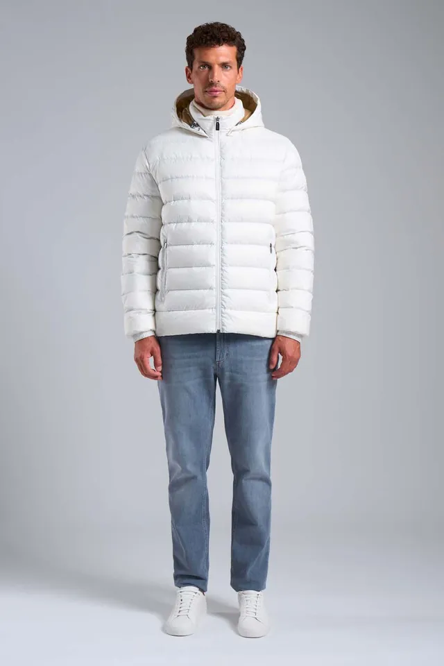 ciesse-outdoor-ned-daunenjacke-wei-200g-kapuze-damen-herren image 1