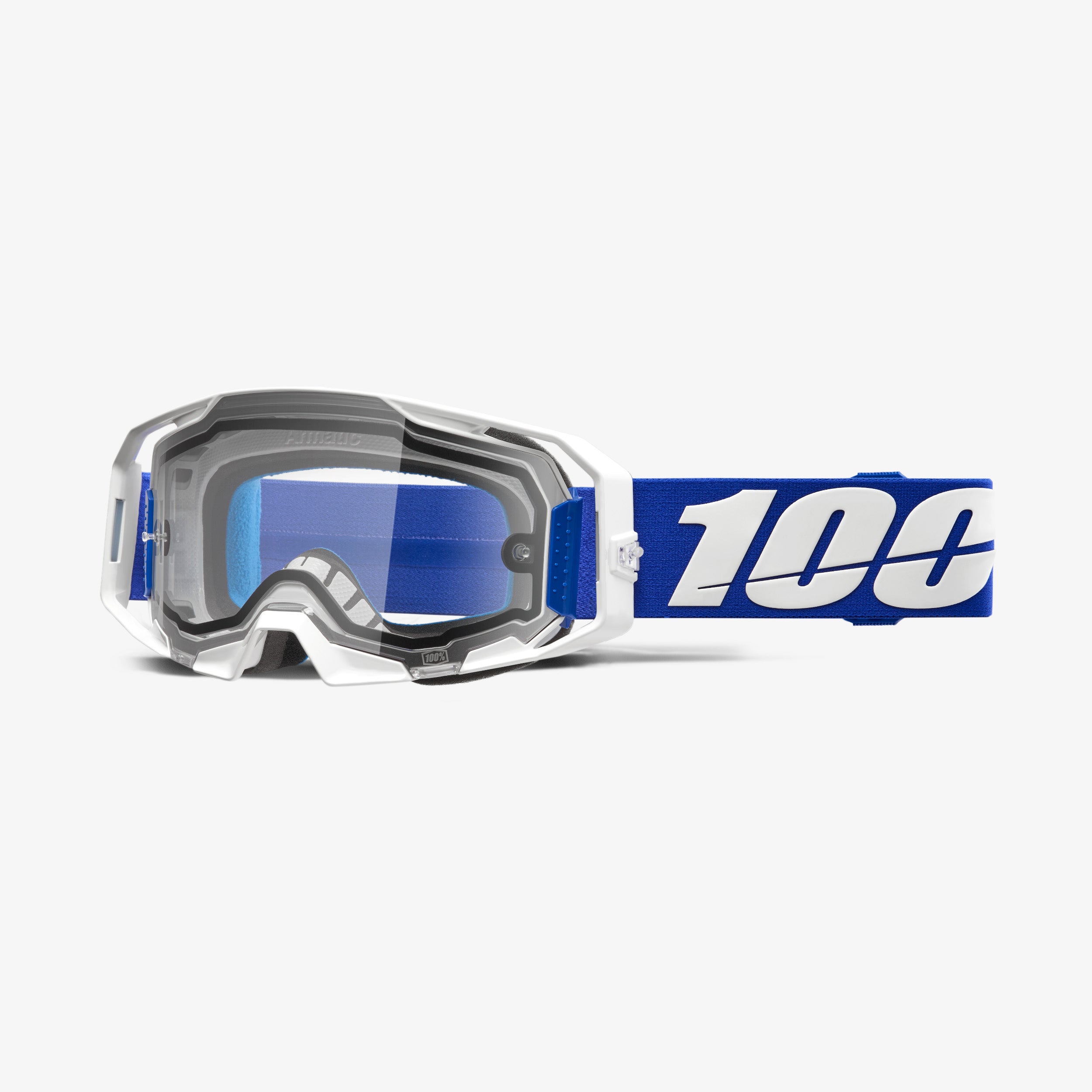 100-armatic-enduro-moto-goggle-blue-clear image 1