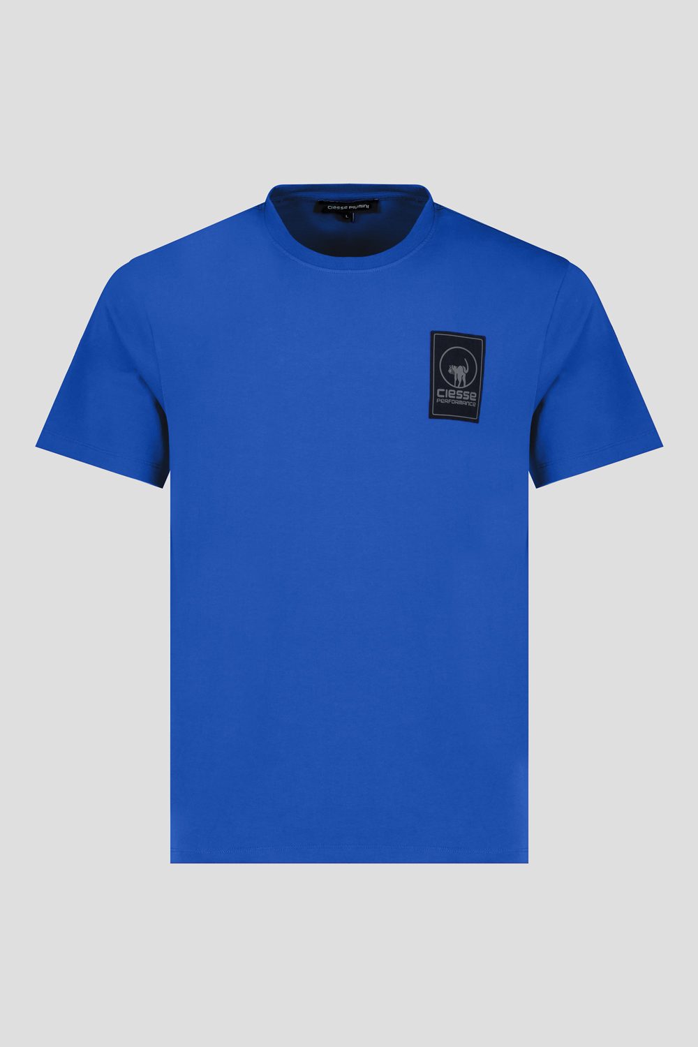 ciesse-outdoor-t-shirt-baumwolle-blau-rundhals-regular image 3