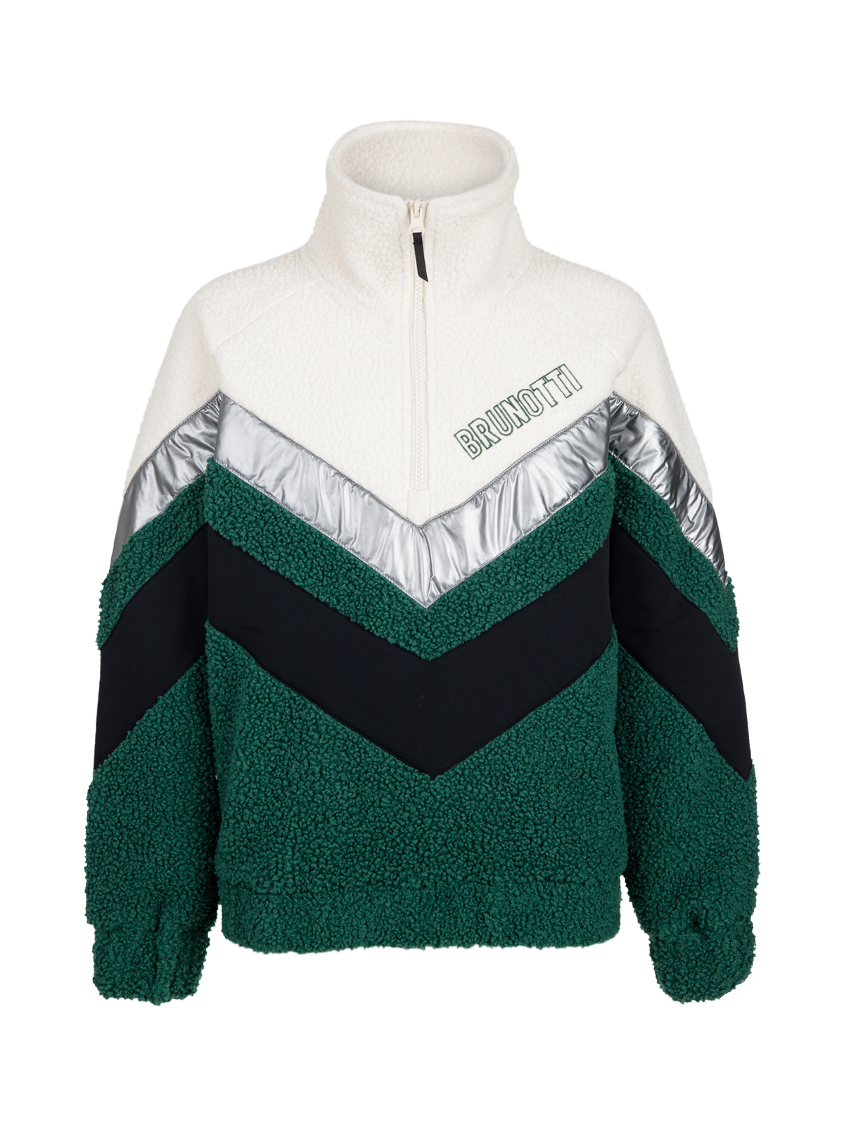 brunotti-sandy-m-dchen-fleecejacke-hunter-green-lockerer-schnitt image 7