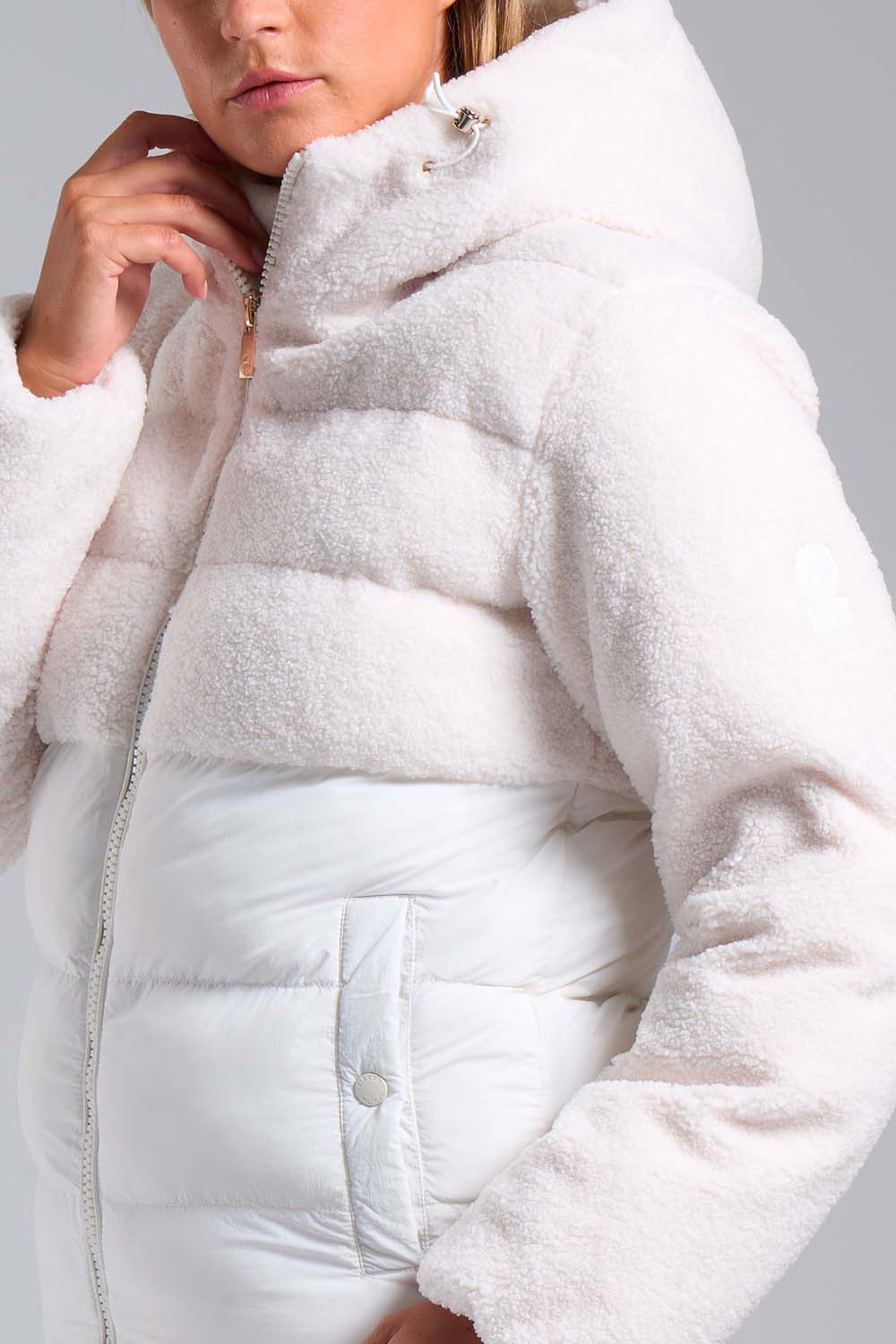 ciesse-outdoor-bonilla-daunenjacke-wei-teddy-hybrid image 6