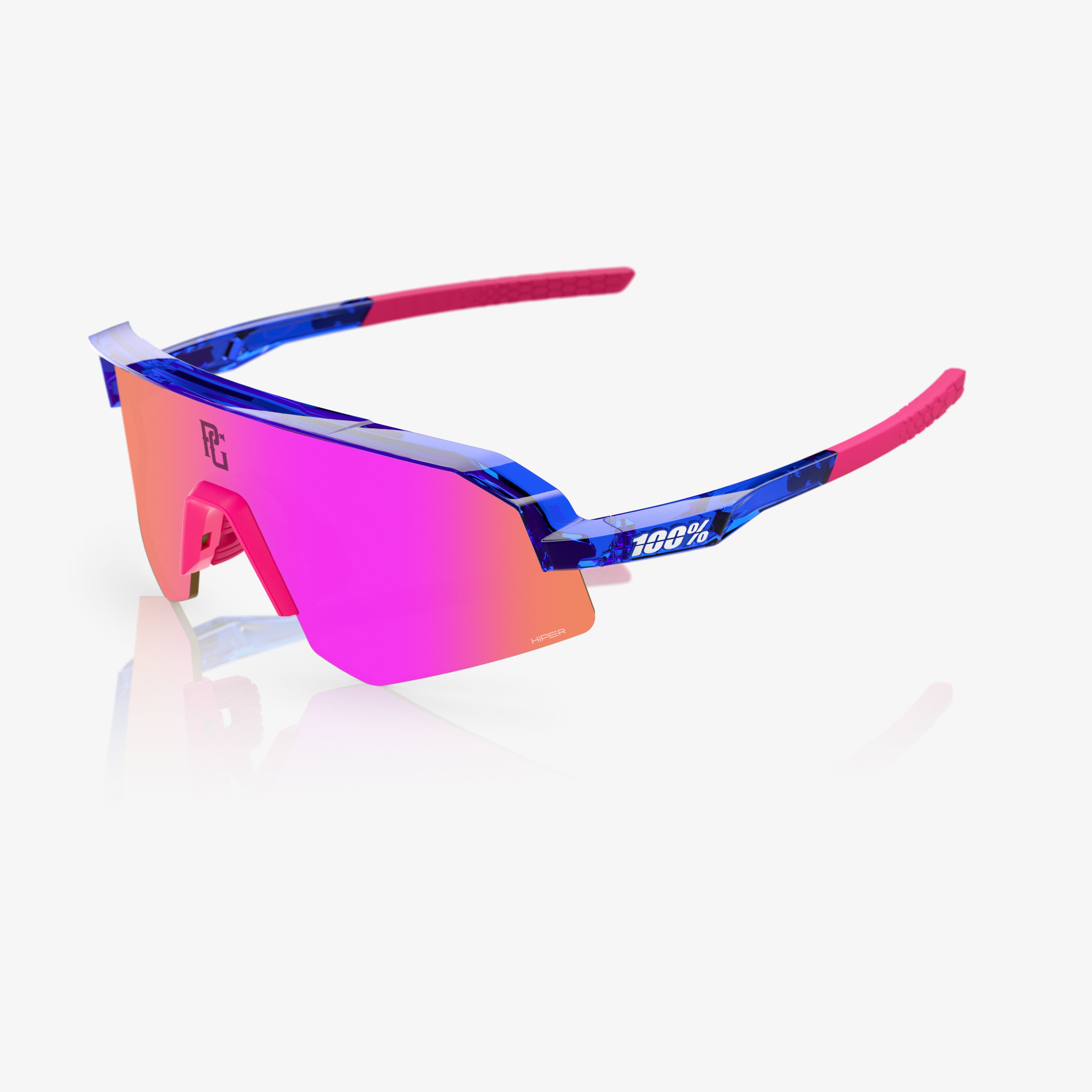 100-slendale-youth-sonnenbrille-translucent-blue-vital-pink image 1