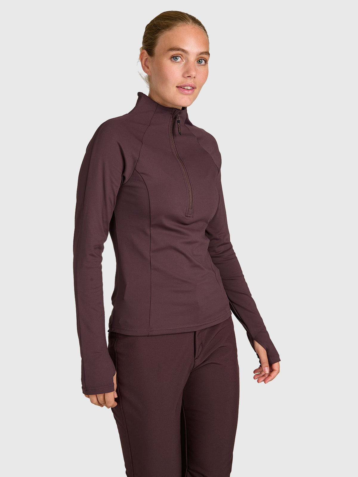 brunotti-sanna-damen-snow-fleece-raisin-slim-fit image 3