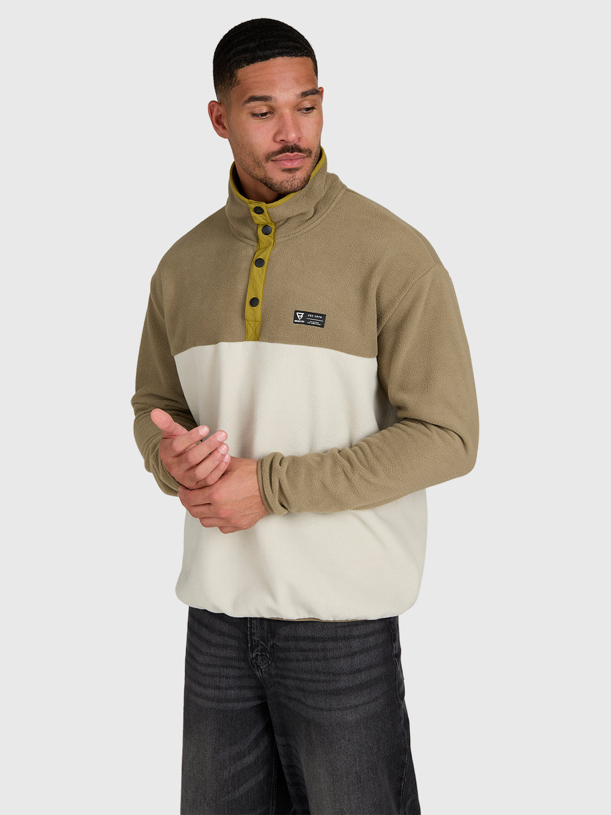 brunotti-bayo-men-urban-fleece-herren-dusky-green image 3