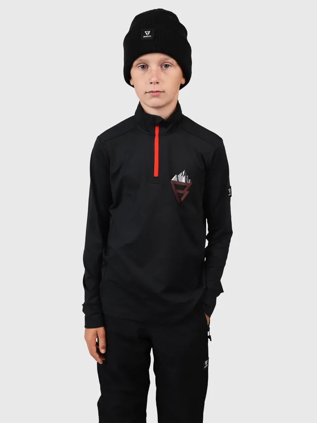 brunotti-toriny-jungen-fleece-black-polygiene image 1