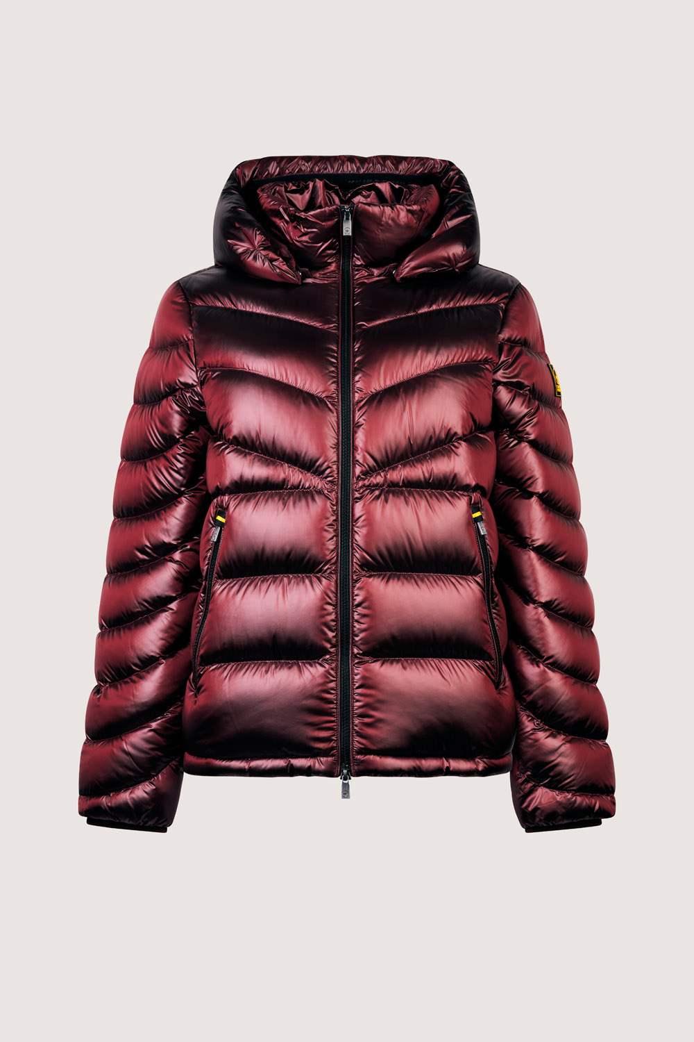 ciesse-outdoor-heidi-damen-daunenjacke-bordeaux-kapuze image 3