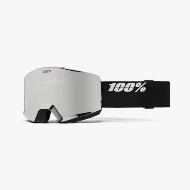 100-norg-hiper-black-silver-skibrille-regular-fit-magnet image 1