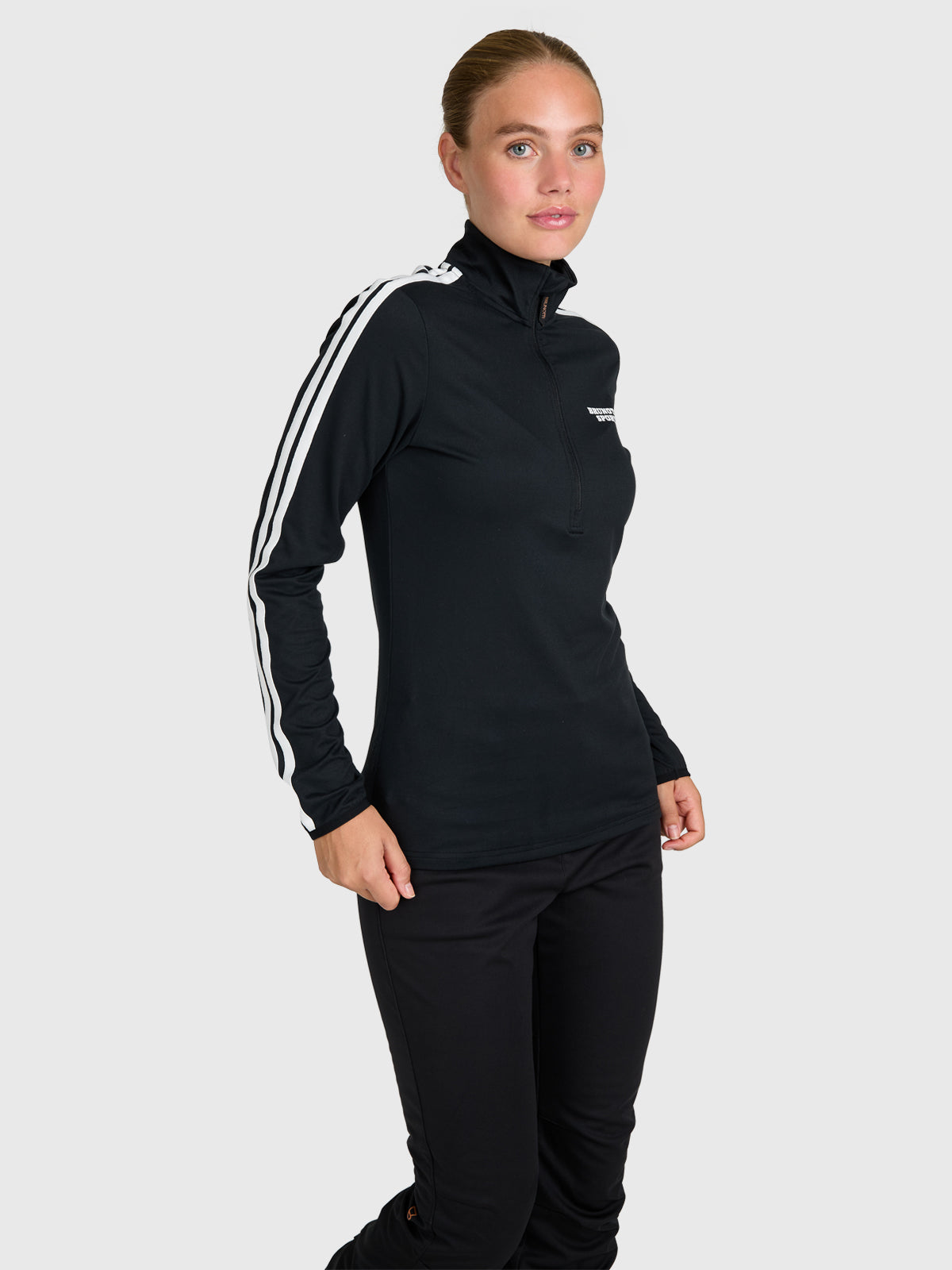 brunotti-rodia-damen-fleece-schwarz-slim-fit-ski image 3