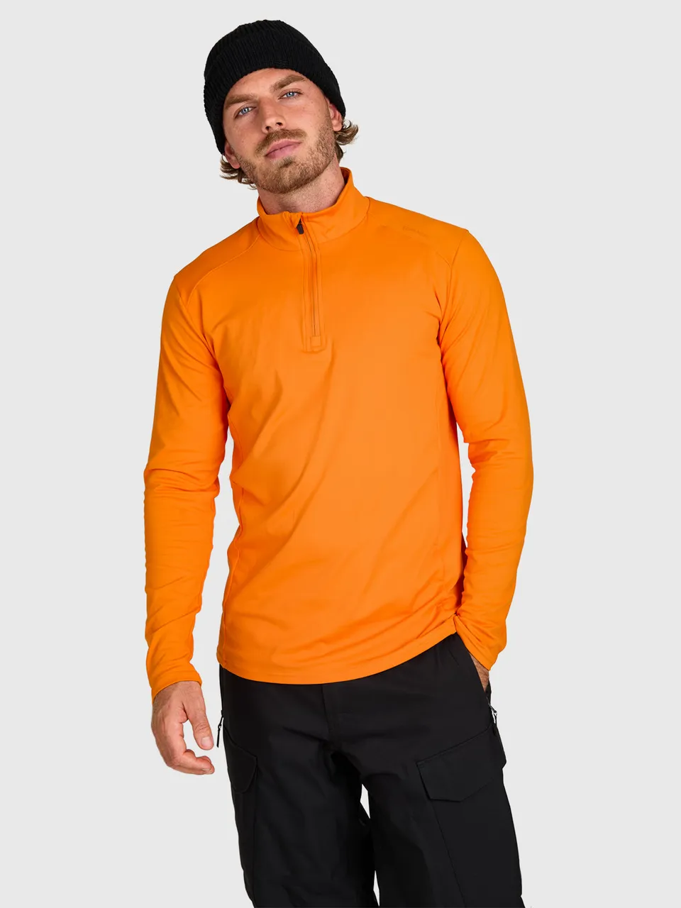 brunotti-mano-herren-snow-fleece-pumpkin-regular image 1