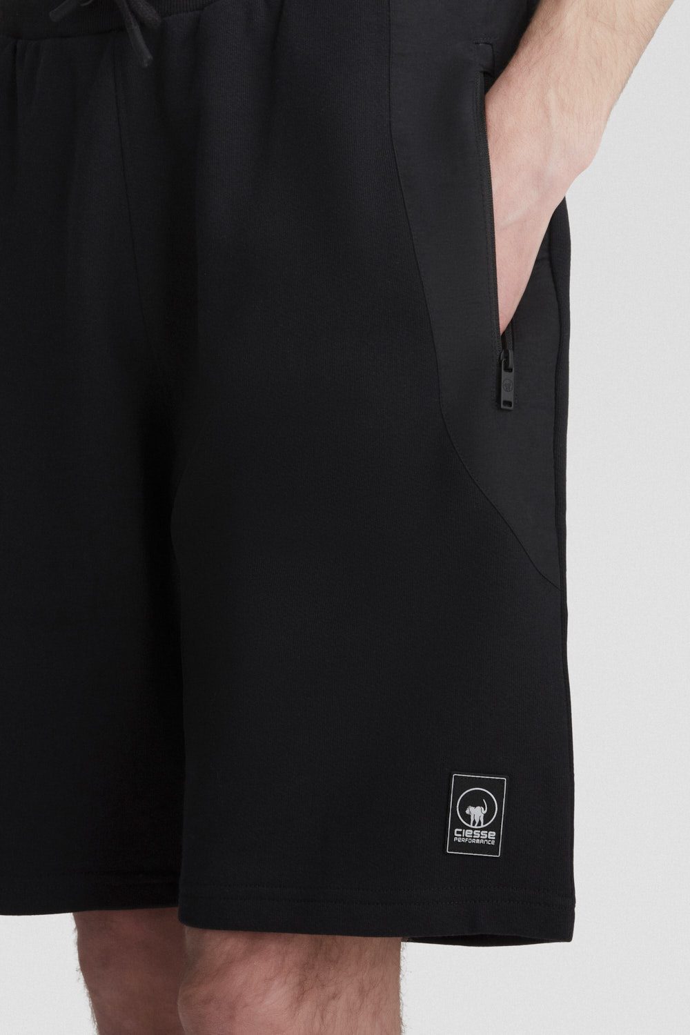 ciesse-pantaloni-shorts-schwarz-leicht-reiverschlusstaschen image 6
