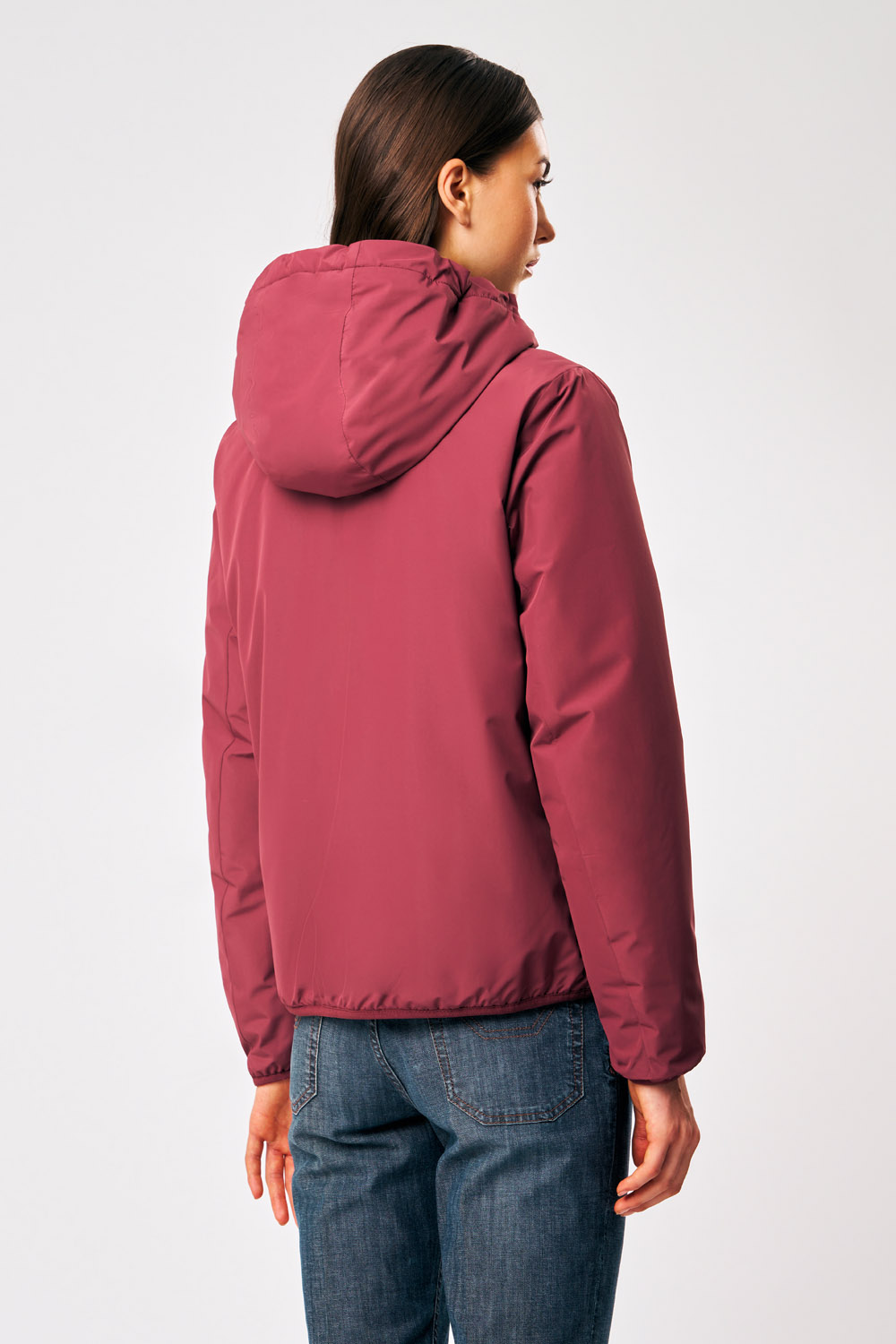 ciesse-outdoor-sofy-winterjacke-damen-bordeaux-kapuze image 5