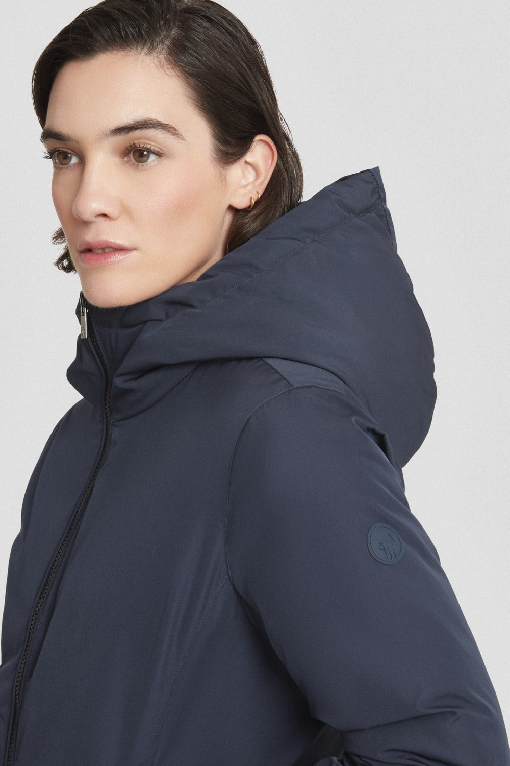 ciesse-outdoor-daunenjacke-kurz-blau-wendeseite-reversibel image 3