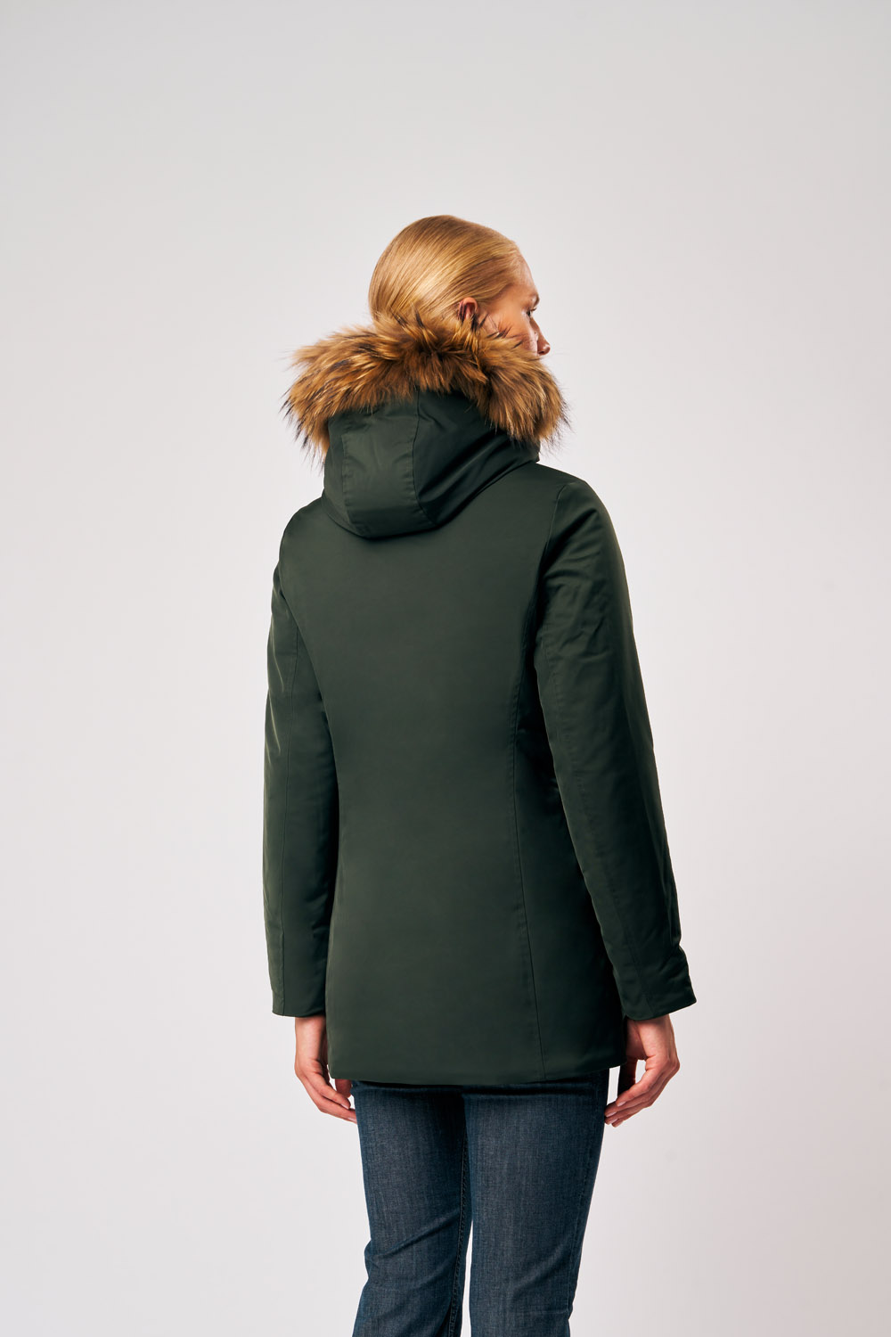 ciesse-outdoor-luana-parka-damen-gr-n-mit-kapuze image 5