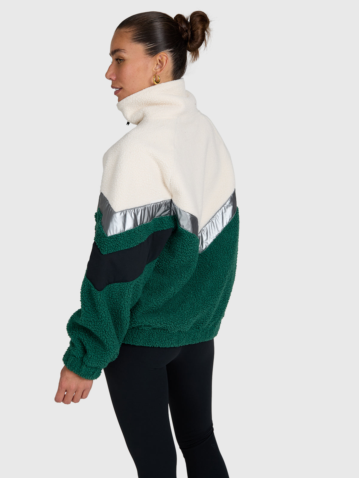 brunotti-sandrea-damen-fleece-hunter-green-polyester image 2