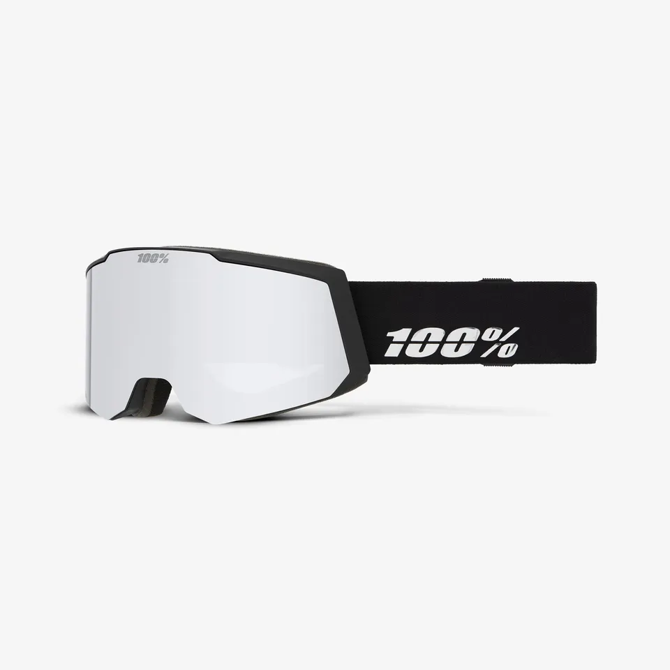 100-snowcraft-s-hiper-skibrille-black-silver-regular-fit image 1