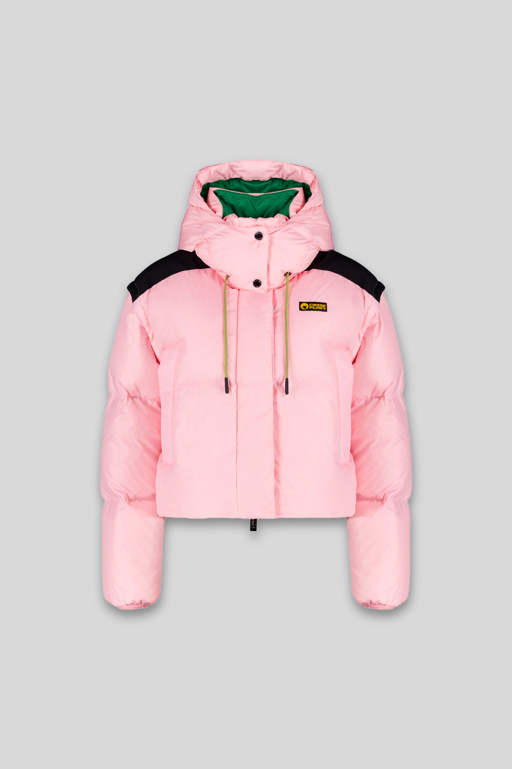 ciesse-outdoor-nevada-daunenjacke-rosa-crop-abnehmbar image 1